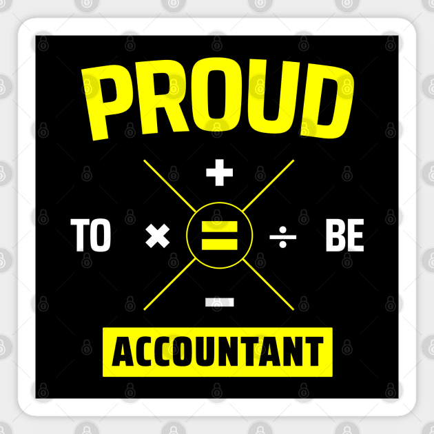 accountant Magnet by Circle Project